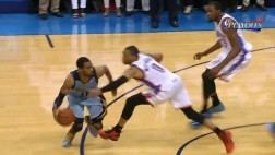 Russell Westbrook y su genial robo de balón en la NBA