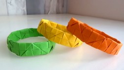 DIY: Aprende a hacer tus propias pulseras con origami