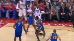 La sensacional acrobacia que hizo este crack de los Clippers