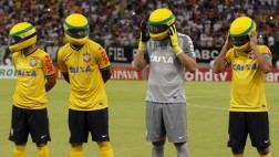 El emotivo homenaje del Corinthians para Ayrton Senna