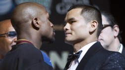Mayweather vs. 'Chino' Maidana: así fue su primer cara a cara