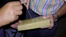 Intervienen a mujer que transportaba 26 kilos de marihuana