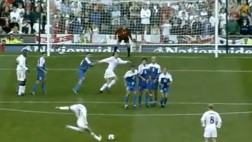 David Beckham: ¿Fue este su mejor gol de tiro libre?