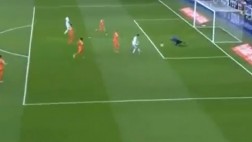 Cristiano Ronaldo no es infalible: erró clara ocasión de gol