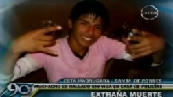 Hallan muerto a joven en casa de suboficial de la PNP