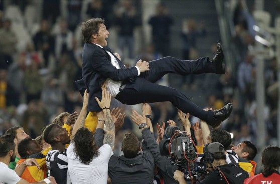 La gran celebración de Juventus por el tricampeonato de Serie A
