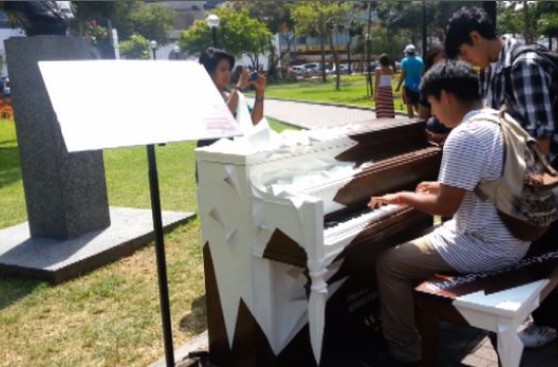 Un pianista itinerante