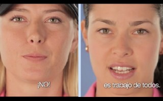Sharapova, Ivanovic y otras bellezas en contra de la violencia
