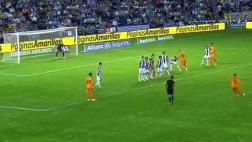 A falta de Cristiano, Sergio Ramos anotó golazo de tiro libre