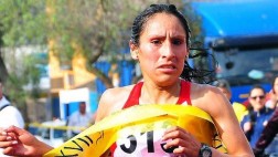 Gladys Tejeda rompió récord nacional en 10 mil metros planos