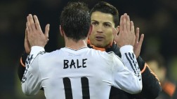 Cristiano y Gareth Bale entrenaron hoy con el Real Madrid