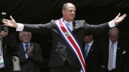 Solís asume la presidencia de Costa Rica con el reto del cambio