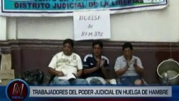 Trabajadores del PJ inician huelga de hambre contra Ley Servir
