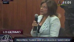 Matilde Pinchi Pinchi: Fujimori sabía sobre los diarios chicha