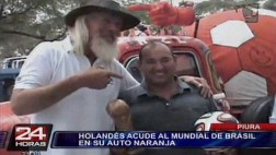 Holandés recorre Sudamérica para estar en el Mundial de Brasil