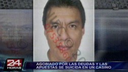 Breña: hombre se suicidó tras perder miles de soles en casino