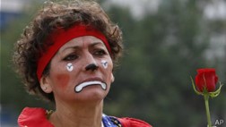 Madres de los desaparecidos marcharon en Ciudad de México