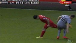 La dura falta que pudo haber lesionado a Luis Suárez