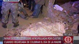 Niña de 10 años murió atropellada en Ventanilla