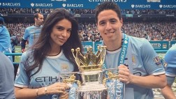 Novia de Samir Nasri insultó a técnico Deschamps en Twitter