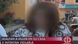 Fue asaltada, golpeada y agredida sexualmente en su propia casa