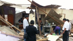 Chorrillos: así quedó vivienda aplastada por un camión