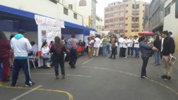 Huelga médica: pocos pacientes acuden a carpas del Loayza