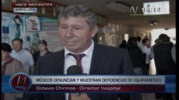 Denuncian situación crítica del hospital Honorio Delgado