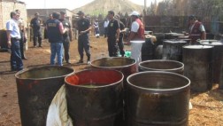 Decomisaron 672 galones de petróleo de contrabando en Paita