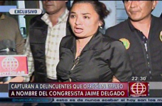 Pareja ofrecía empleos a nombre de Jaime Delgado