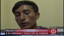 Hombre asesinó a su hermana e intentó huir con su sobrina
