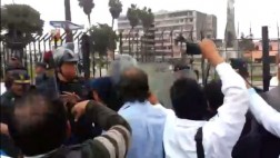 Huelga médica: PNP desmanteló carpas en hospital Dos de Mayo