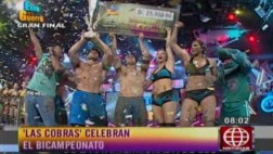 "Esto es Guerra": así celebraron Las Cobras su triunfo