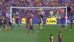 El estupendo cabezazo de Godín que le dio el título al Atlético