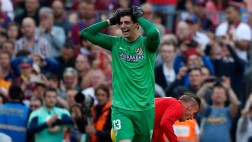 Courtois: "Hemos entrado todos en la historia del Atlético"