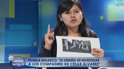 Fiorella Nolasco pide que se investigue a Heriberto Benítez
