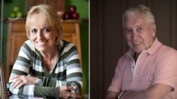Regina Alcóver y Osvaldo Cattone juntos nuevamente