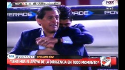 Ramón Díaz lloró en pleno partido del título de River Plate