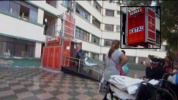 Hospital de la PNP usa montacargas como ascensor para pacientes
