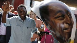 Pelé califica de "vergüenza" retraso en obras para el Mundial