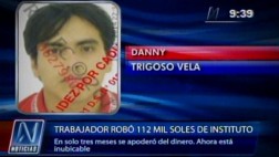 Trabajador de instituto robó S/.112 mil durante cuatro meses
