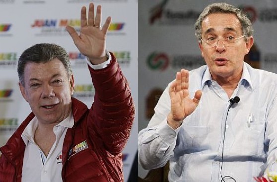 El inesperado intercambio en Twitter entre Uribe y Santos