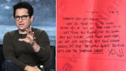 "Star Wars": ¿J.J. Abrams motiva a actores con este mensaje?