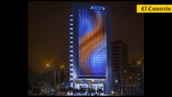 BCP remodela fachada de sus oficinas con luces interactivas