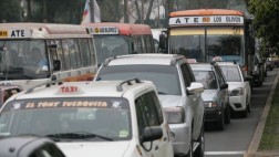 Cambio de placas de rodaje vence a fin de mes