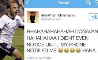 Hijo de Klinsmann cierra su Twitter tras burlarse de Donovan