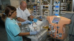 Italianos crean una máquina de diálisis para recién nacidos
