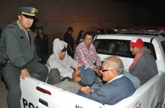 La policía captura a más de 30 delincuentes en Lima Norte