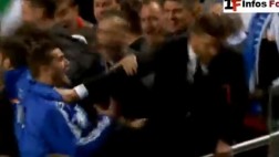 De las gradas a la cancha: Xabi Alonso y su eufórico festejo