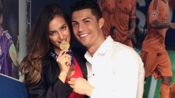 Irina Shayk festeja el título de Cristiano en la Champions